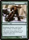 Karplusan Strider (CSP-112) - Coldsnap Foil