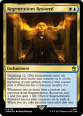 Regenerations Restored (Surge Foil) (WHO-756) - Doctor Who Foil