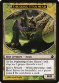 Shrieking Titan Head (HERO-) - Face the Hydra