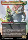 Itzquinth, Firstborn of Gishath (Borderless) (LCI-331) - The Lost Caverns of Ixalan
