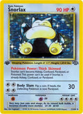 Snorlax (11) (11) 011  - 1st Edition Holofoil Jungle - Holo Rare