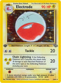 Electrode (2) (2) 002  - 1st Edition Holofoil Jungle - Holo Rare