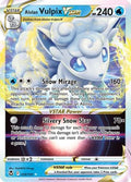 Alolan Vulpix VSTAR 034  - Holofoil SWSH12 Silver Tempest - Ultra Rare