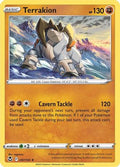 Terrakion 097  - Reverse Holofoil SWSH12 Silver Tempest - Holo Rare