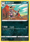 Krokorok 112  - Reverse Holofoil SWSH12 Silver Tempest - Uncommon