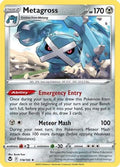 Metagross 119  - Reverse Holofoil SWSH12 Silver Tempest - Holo Rare