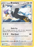 Hisuian Braviary 149  - Reverse Holofoil SWSH12 Silver Tempest - Rare