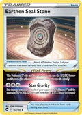 Earthen Seal Stone 154  - Holofoil SWSH12 Silver Tempest - Holo Rare