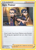 Gym Trainer 158  - Reverse Holofoil SWSH12 Silver Tempest - Uncommon