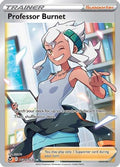 Professor Burnet TG26  - Holofoil SWSH12 Silver Tempest Trainer Gallery - Ultra Rare