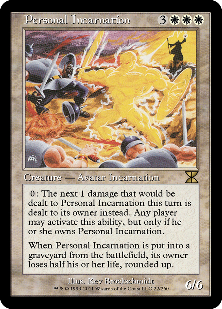 Personal Incarnation (ME4-022) - Masters Edition IV Foil