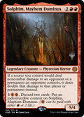 Solphim, Mayhem Dominus (PPONE-150) - Phyrexia: All Will Be One Promos Foil