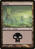Swamp (296) (MRD-296) - Mirrodin Foil