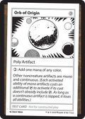 Orb of Origin (MB2PC-) - Mystery Booster 2