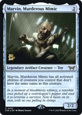 Marvin, Murderous Mimic (PRE-253) - Duskmourn: House of Horror Promos Foil