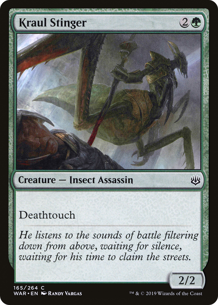 Kraul Stinger (WAR-165) - War of the Spark Foil