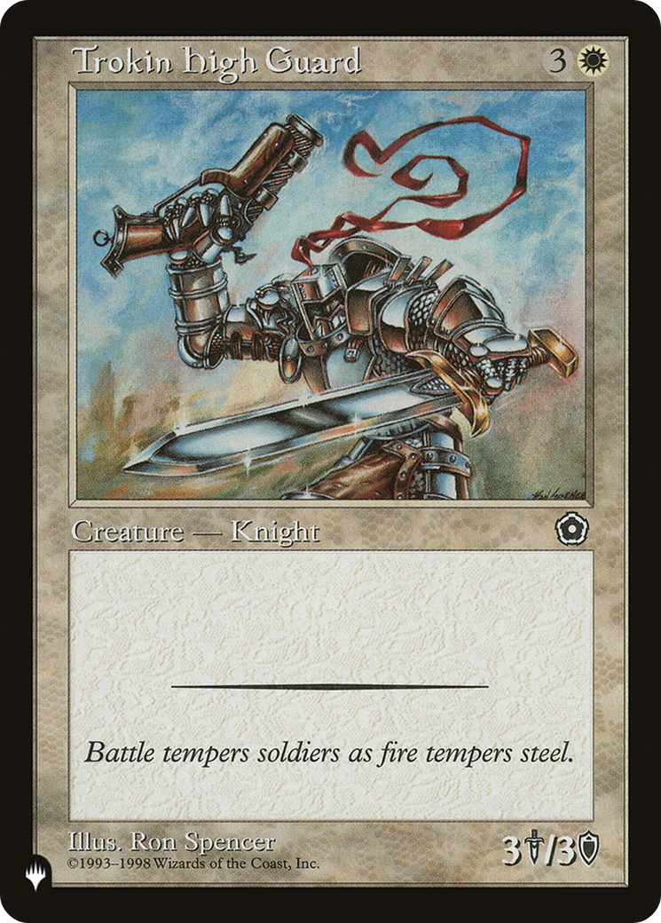 Trokin High Guard (LIST-) - The List