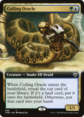 Coiling Oracle (Extended Art) (CMR-688) - Commander Legends: (Extended Art)