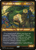 Yargle and Multani (Showcase) (MOM-317) - March of the Machine: (Showcase) Foil