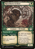 Rosethorn Acolyte (Showcase) (ELD-300) - Throne of Eldraine: (Showcase)