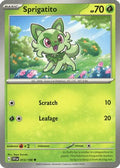 Sprigatito 013  SV01 Scarlet & Violet Base Set - Common