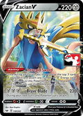 Zacian V  - Holofoil Prize Pack Series Cards - Ultra Rare