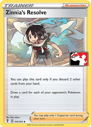 Zinnia's Resolve  - Holofoil Prize Pack Series Cards - Uncommon