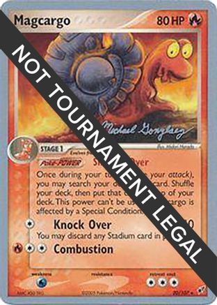 Magcargo (Michael Gonzalez) 020  World Championship Decks - Rare