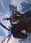 Marshal of Zhalfir // Marshal of Zhalfir (AMOM-050) - March of the Machine Art Series (Borderless) Foil