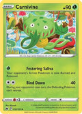 Carnivine 012  - Reverse Holofoil SWSH Crown Zenith - Uncommon