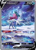 Suicune V GG38  - Holofoil SWSH Crown Zenith Galarian Gallery - Ultra Rare