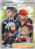 Friends in Hisui (Full Art) 148  - Holofoil SWSH Crown Zenith - Ultra Rare