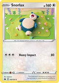 Snorlax 109  - Reverse Holofoil SWSH Crown Zenith - Rare