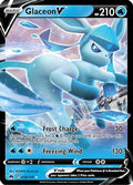 Glaceon V 038  - Holofoil SWSH Crown Zenith - Ultra Rare