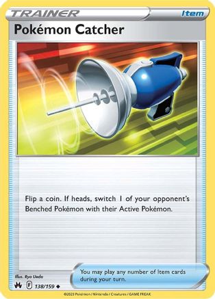 Pokemon Catcher 138  SWSH Crown Zenith - Uncommon