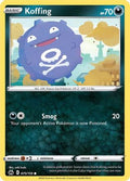 Koffing 075  - Reverse Holofoil SWSH Crown Zenith - Common