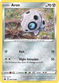 Aron 087  - Reverse Holofoil SWSH Crown Zenith - Common