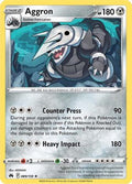 Aggron 089  - Reverse Holofoil SWSH Crown Zenith - Holo Rare