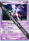Mewtwo (David Cohen) 009  World Championship Decks - Rare
