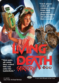 Living Death (Showcase) (DSC-373) - Duskmourn: House of Horror Commander (Borderless) Foil