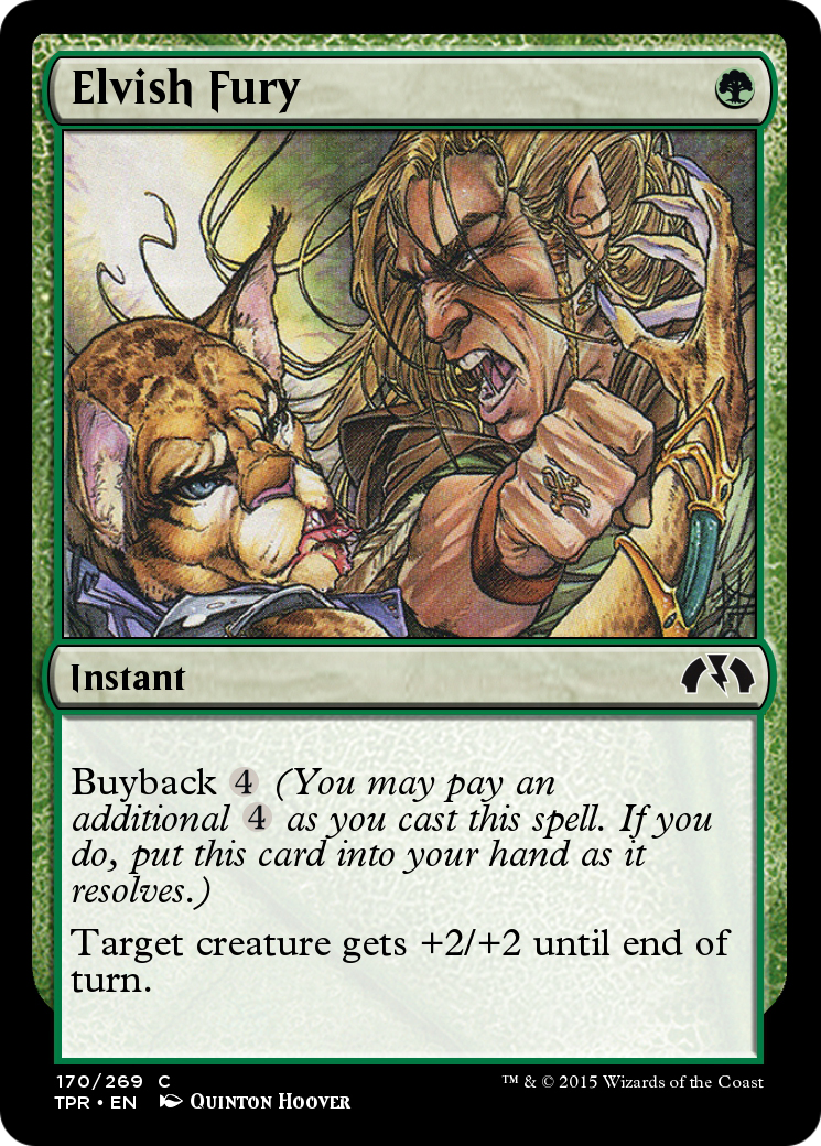 Elvish Fury (TPR-170) - Tempest Remastered Foil