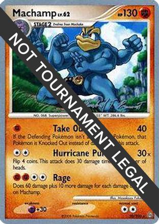 Machamp (Michael Pramawat) 020  World Championship Decks - Rare