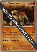Terrakion - 2012 (Zachary Bokhari) 073  World Championship Decks - Rare