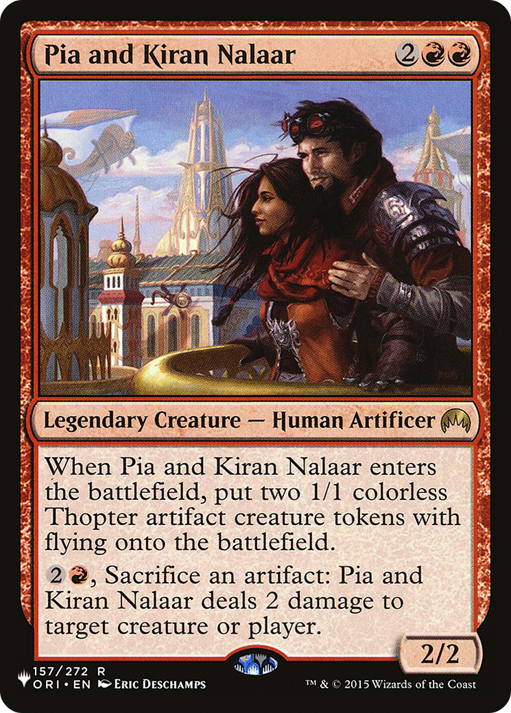 Pia and Kiran Nalaar (LIST-157/272) - The List