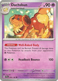 Dachsbun 099  - Reverse Holofoil SV01 Scarlet & Violet Base Set - Uncommon