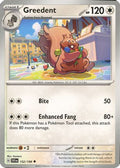 Greedent 152  - Reverse Holofoil SV01 Scarlet & Violet Base Set - Uncommon