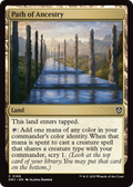 Path of Ancestry (0166) (DRC-166) - Commander: Aetherdrift