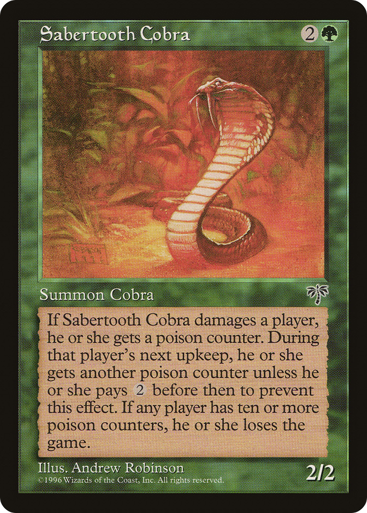 Sabertooth Cobra (MIR-) - Mirage