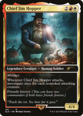 Chief Jim Hopper (SLD-341) - Secret Lair Drop / Chief Jim Hopper Foil