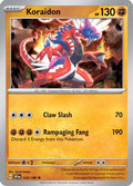 Koraidon - 124/198/198  Deck Exclusives - Rare